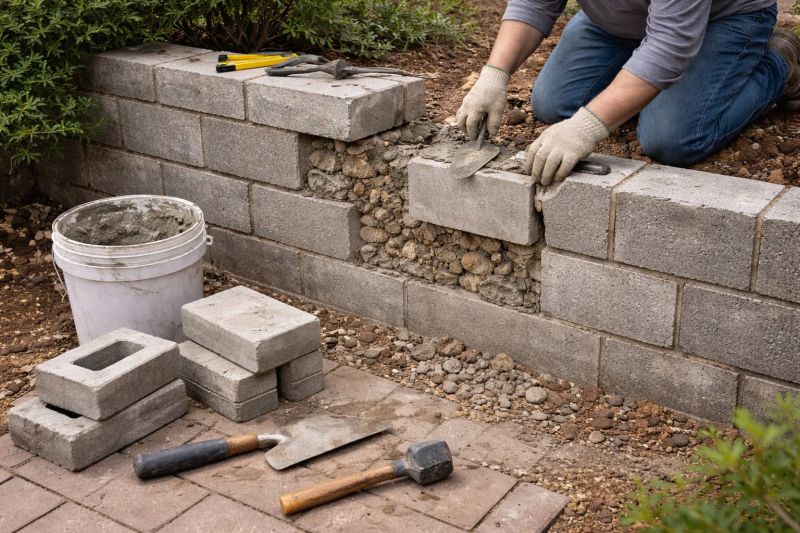 Block Wall Repair in Burbank, CA