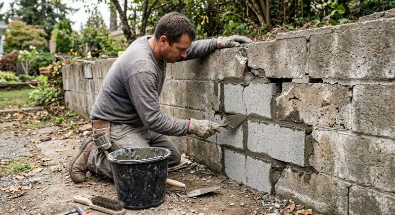 Block Wall Repair in Carson, CA