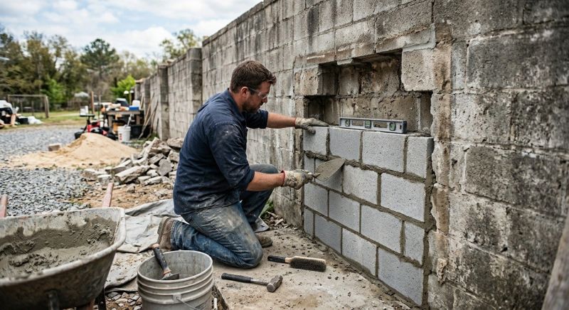 Block Wall Repair in Los Angeles County, CA