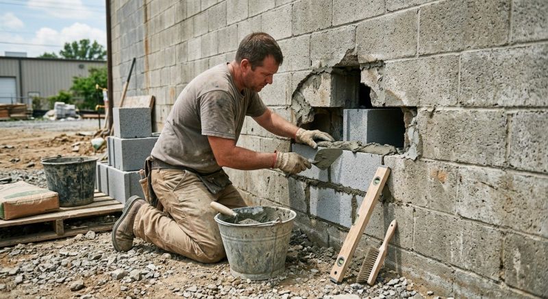 Block Wall Repair in Monterey Park, CA