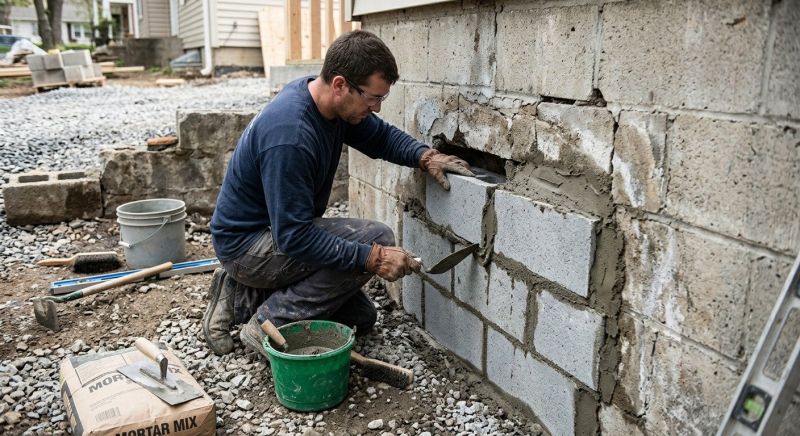 Block Wall Repair in Paramount, CA