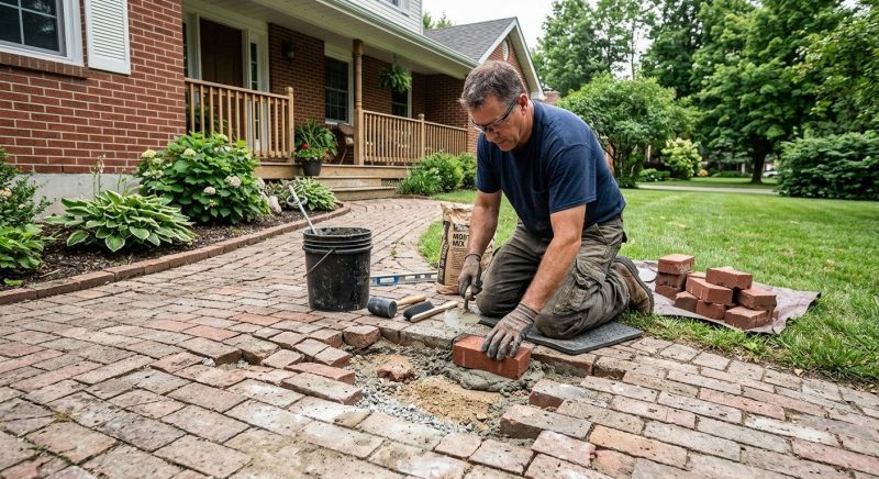 Brick Flatwork Repair in Beverly Hills, CA