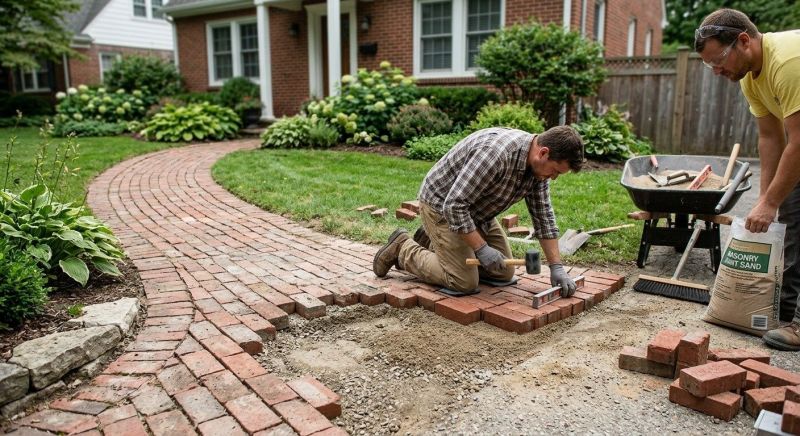 Brick Flatwork Repair in Compton, CA
