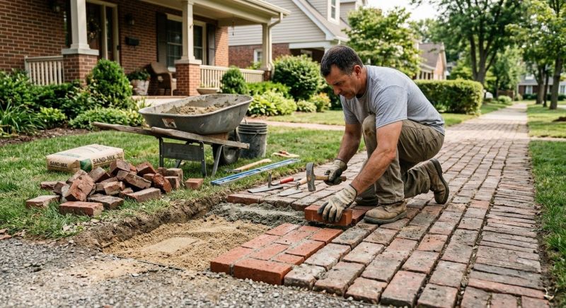 Brick Flatwork Repair in Hawthorne, CA