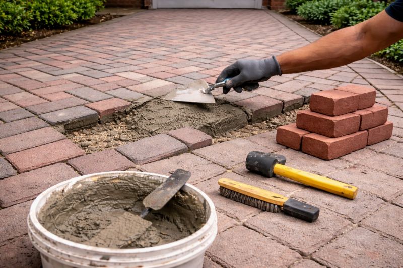 Brick Flatwork Repair in Los Angeles County, CA