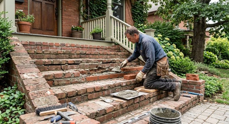 Brick Repair in Diamond Bar, CA