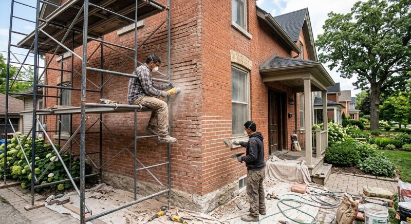 Brick Restoration in La Habra, CA