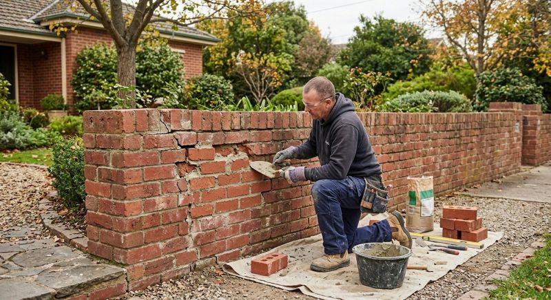 Brick Wall Repair in Bell, CA