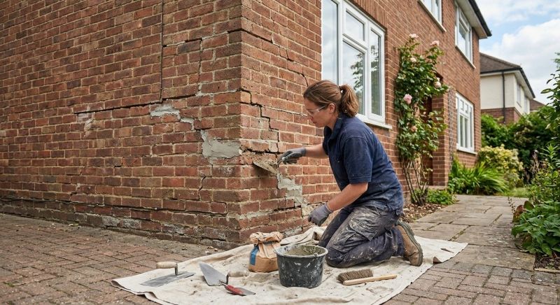 Brick Wall Repair in Duarte, CA