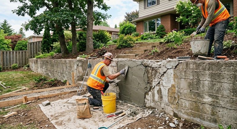 Retaining Wall Repair in Rosemead, CA