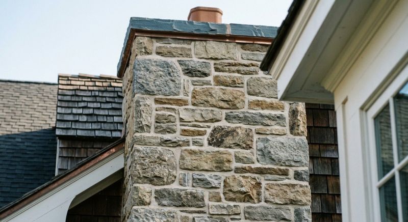 Stone Chimney Installation in Burbank, CA