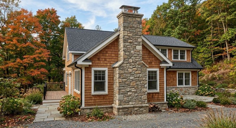 Stone Chimney Installation in Costa Mesa, CA