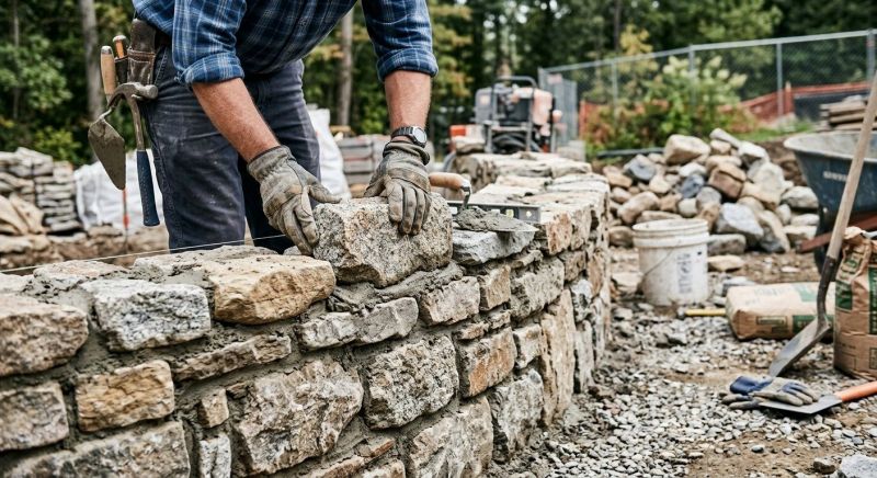 Stonework Installation in Newport Beach, CA